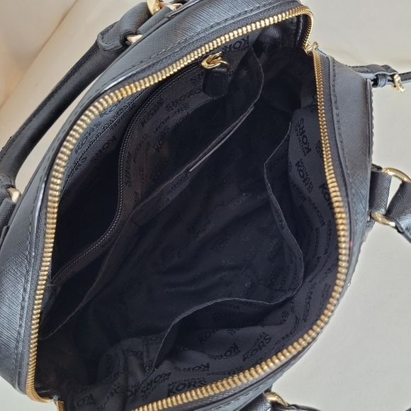 Michael Kors Saffiano Leather Satchel Crossbody - Picture 6 of 16